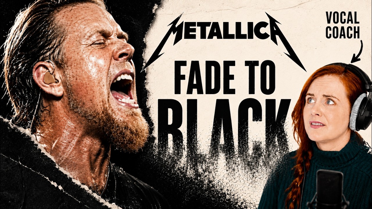 Эта песня — о смерти… и она прекрасна | Вокальный коуч разбирает Metallica — Fade To Black
