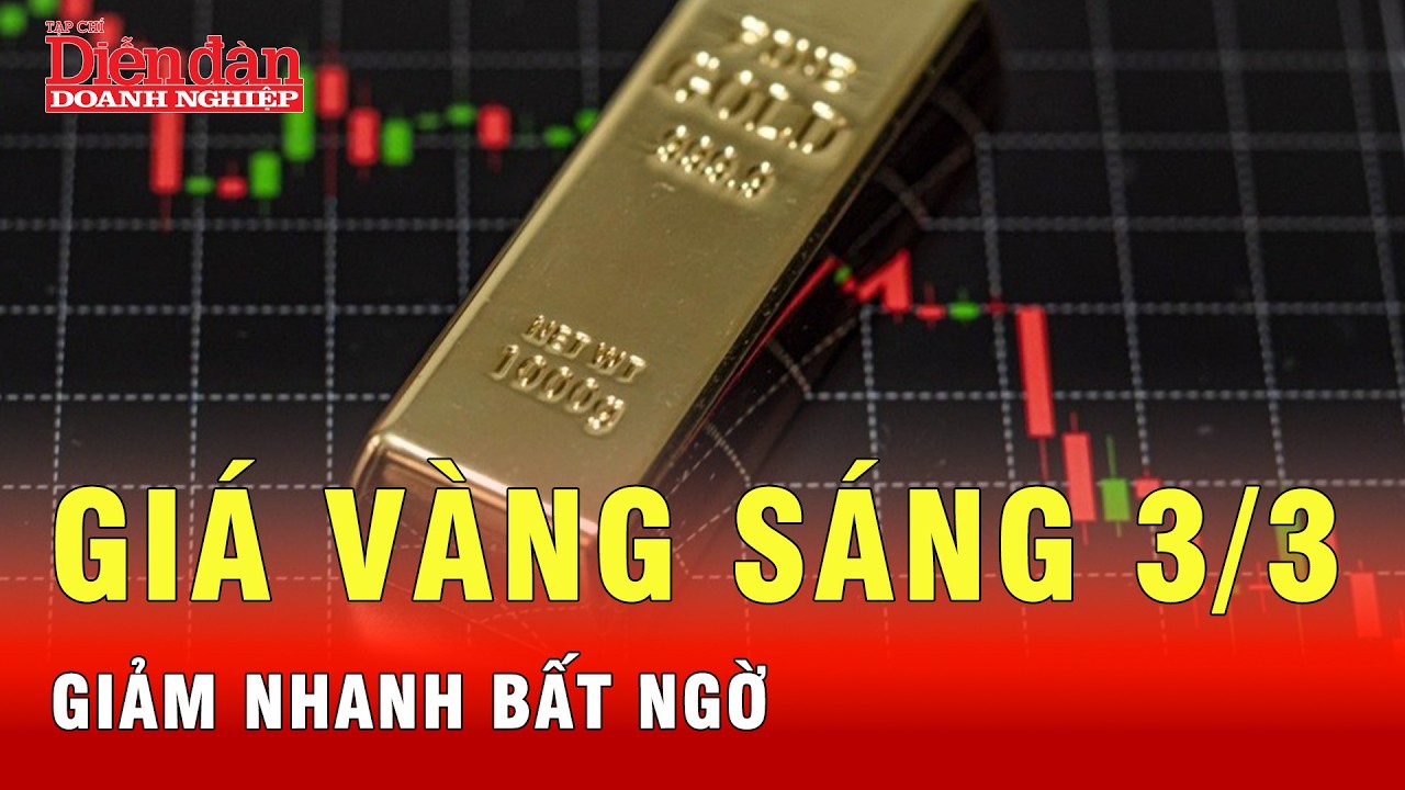Giá vàng sáng 3/3: Vàng SJC, vàng nhẫn neo cao trên 190 triệu đồng/lượng | Tin tức 24h