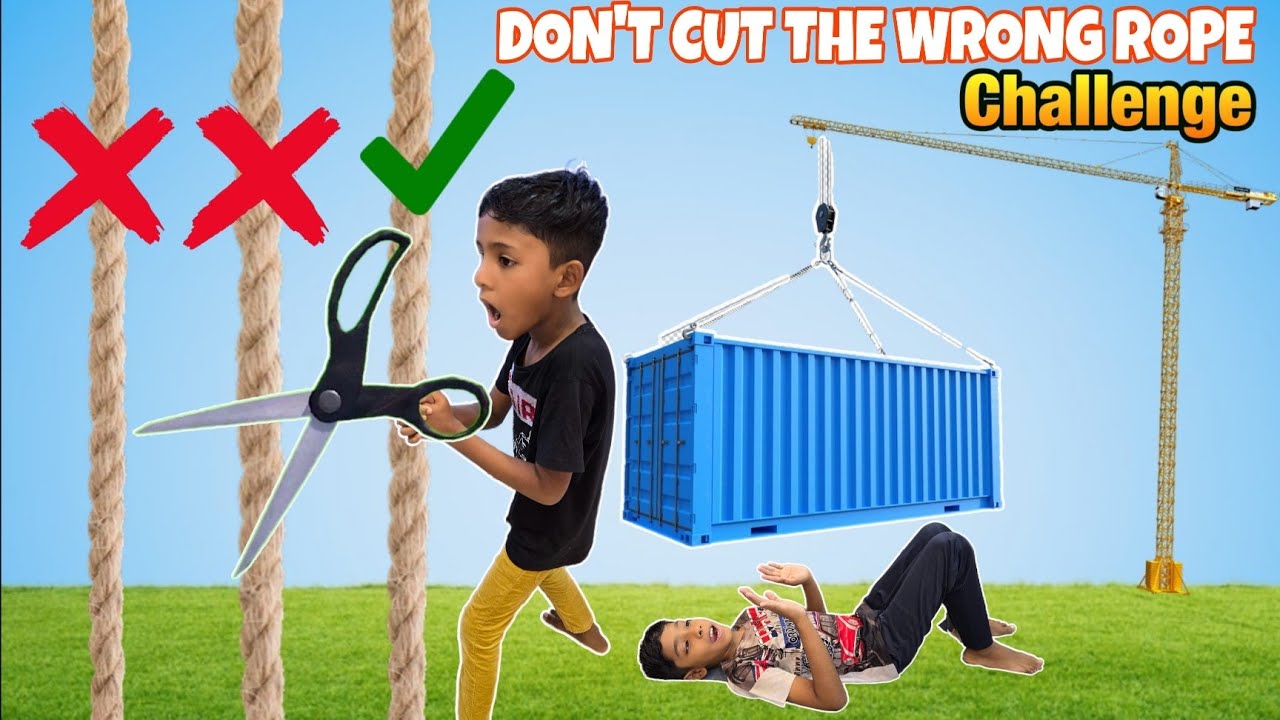 Don't Cut The Wrong Rope Challenge || allrockz