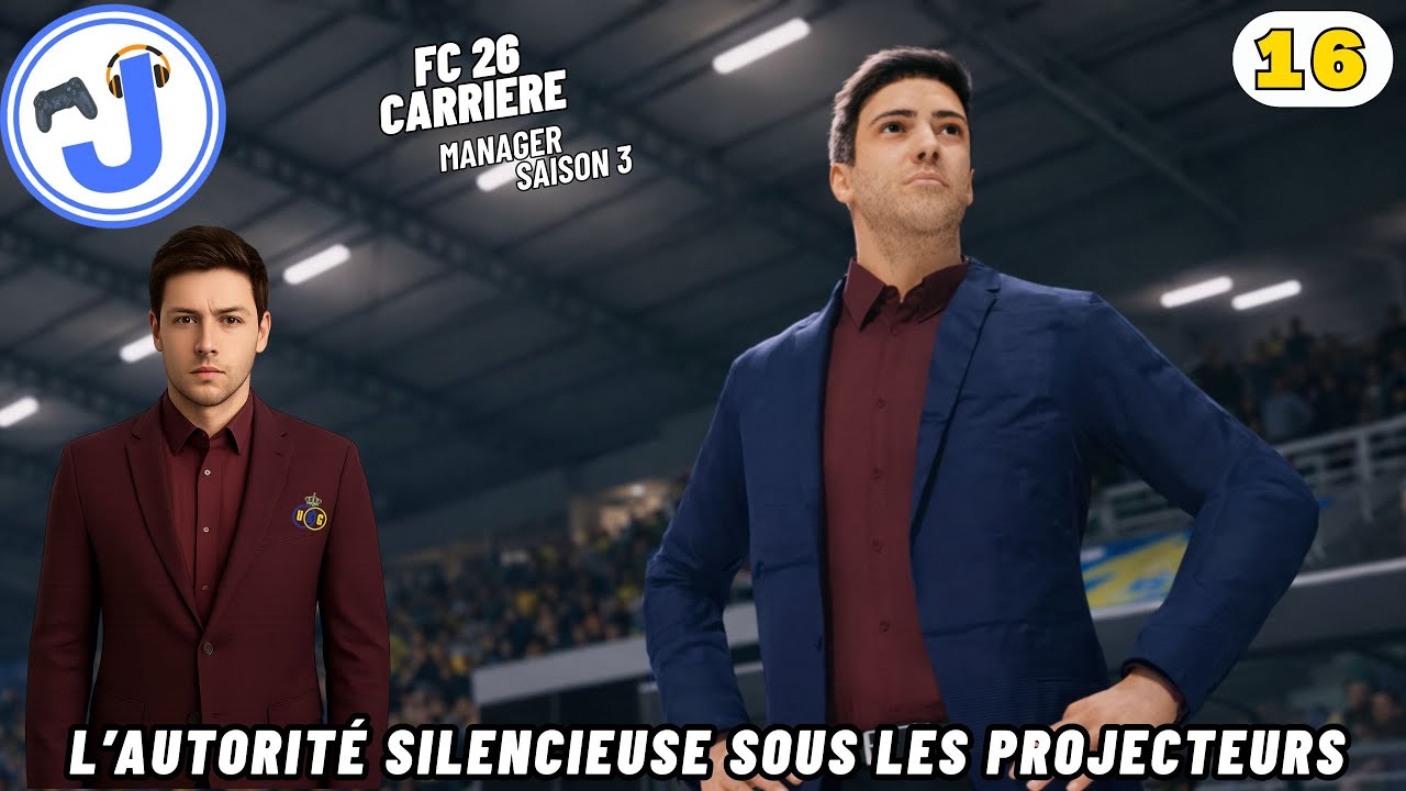 CARRIÈRE MANAGER FC 26 S3 #16 : L’autorité silencieuse sous les projecteurs