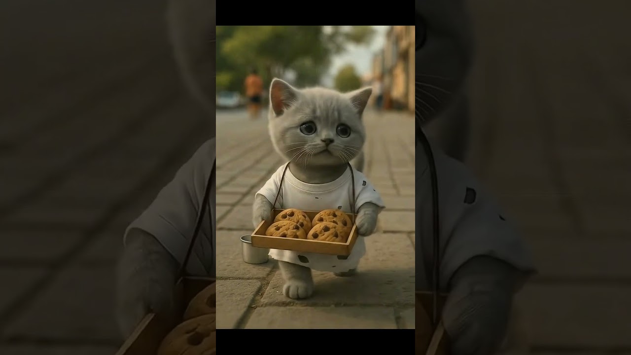 Petit chat moqué à l’école change sa vie avec du courage #PetitChatCourageux #JamaisAbandonner