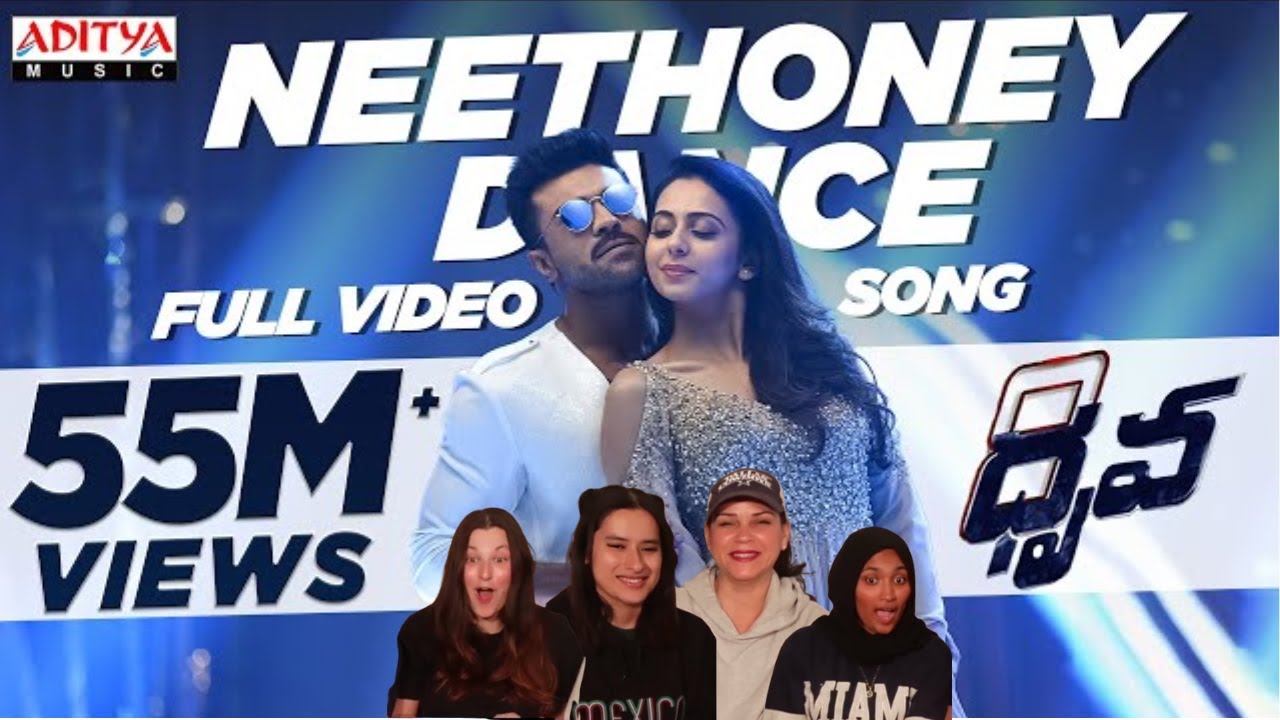 Americans' react to Neethoney Dance Full Video Song | | Ram Charan,Rakul Preet | HipHopTamizha