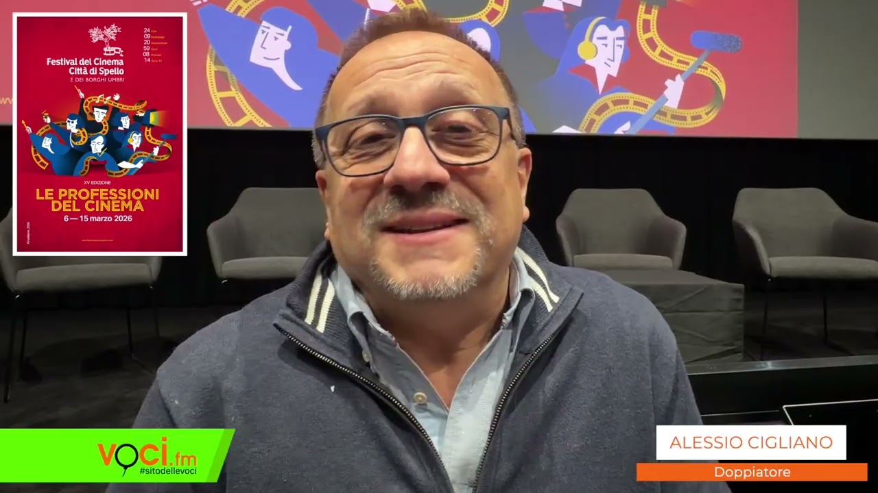 ALESSIO CIGLIANO su VOCI.fm: anteprima Festival del Cinema Città di Spello