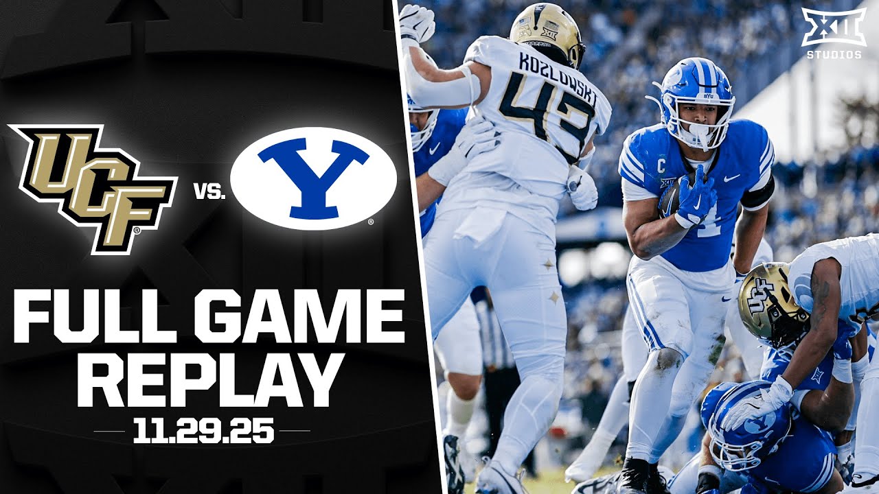 UCF vs. BYU Full Game Replay (11.29.25) | 2025 Big 12 Football