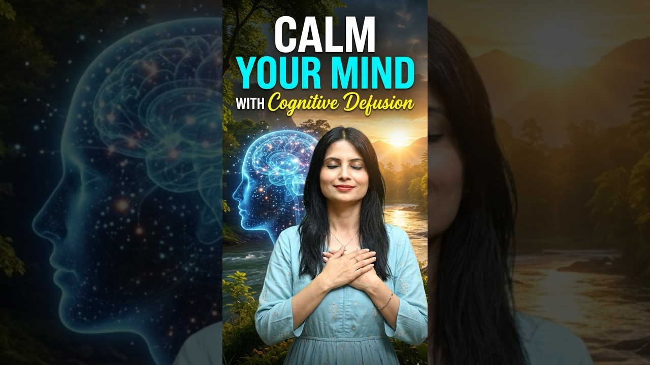 Calm your mind with cognitive defusion #kashikacares #clam #cognitivedefusion #calmyourmind