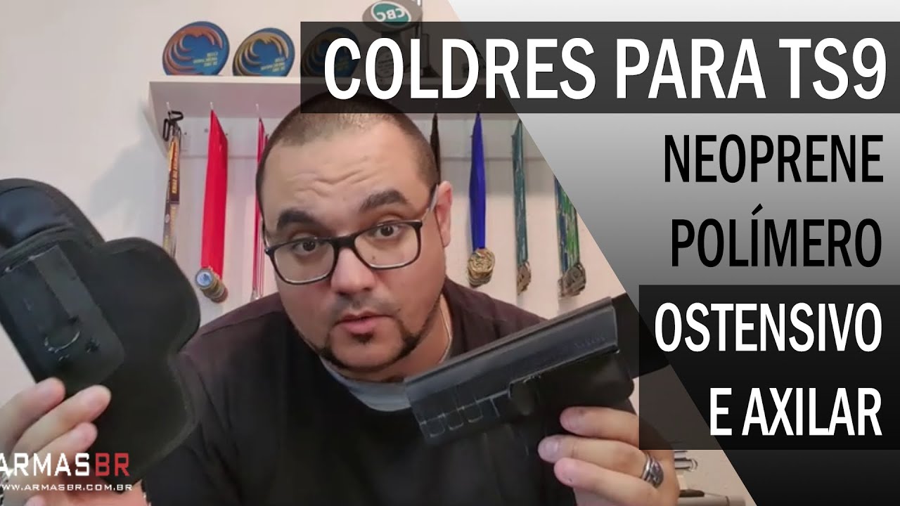 TAURUS TS9 STRIKER: OPÇÕES DE COLDRE E PORTE VELADO - ARMASBR