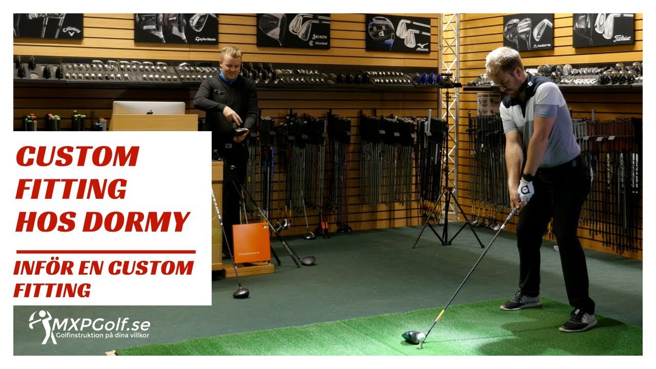 Custom Fitting hos Dormy: Inför en custom fitting?