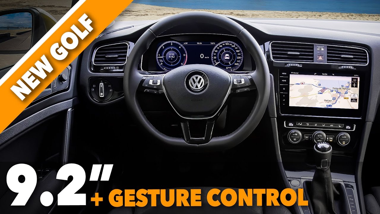 2017 NEW Volkswagen Golf Restyling INTERIOR DESIGN + Discovery Pro + Active Info Display [GOMMEBLOG]