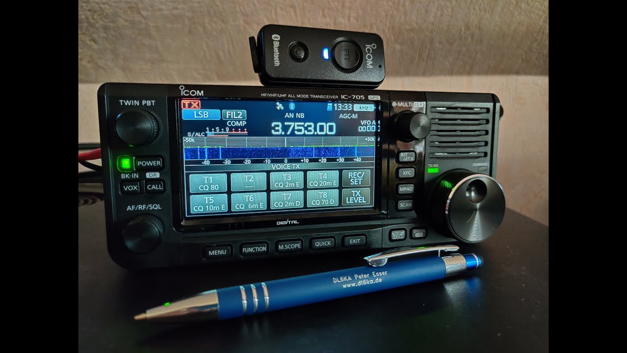 IC-705 , ICOM, WSJT-X , Amateurfunk