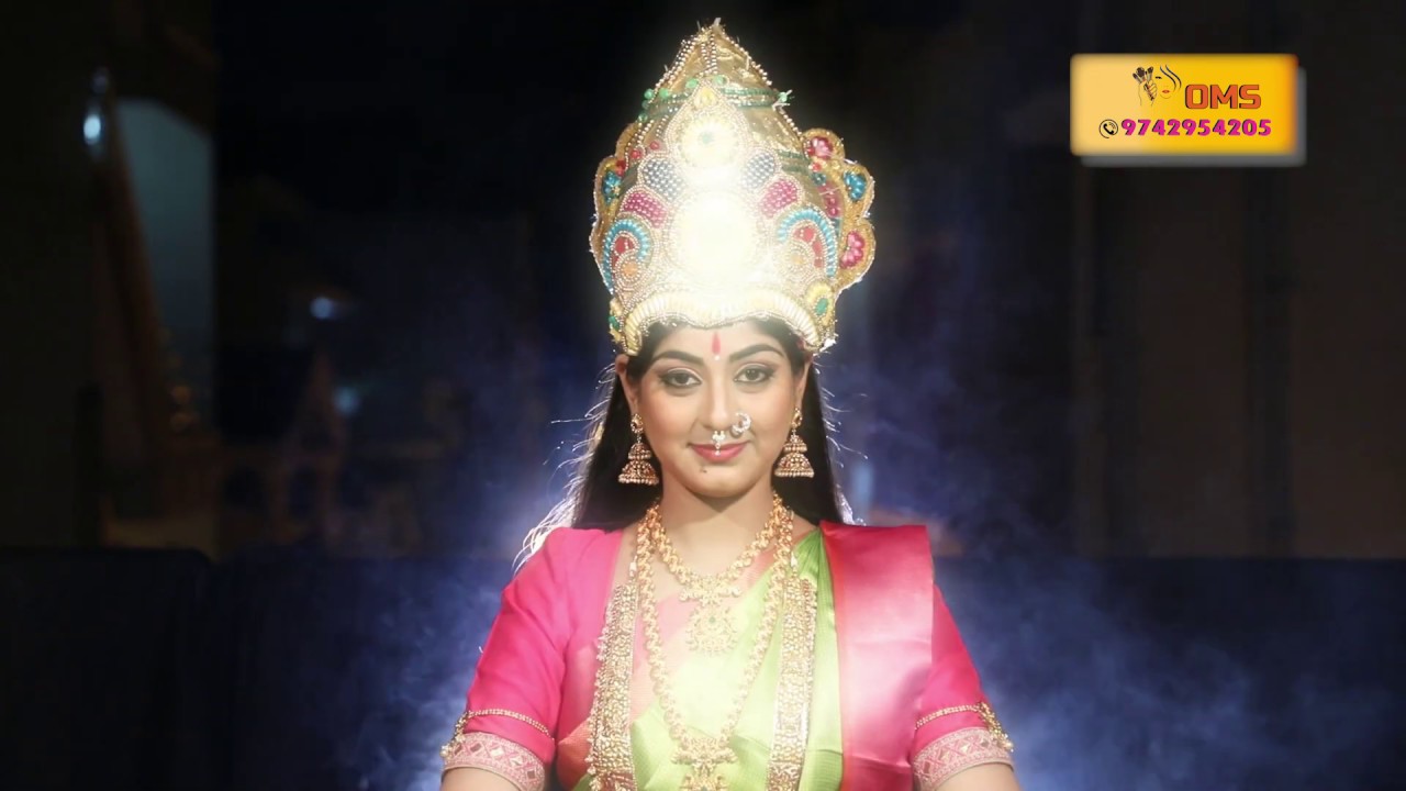 Hindu goddess (Devi) Makeover by Raghuvaran - Video 22 (Orange Bridal Makeup Studio)