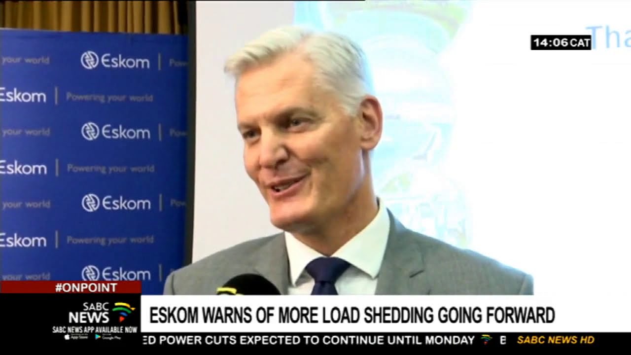 In conversation with Eskom CEO Andre de Ruyter