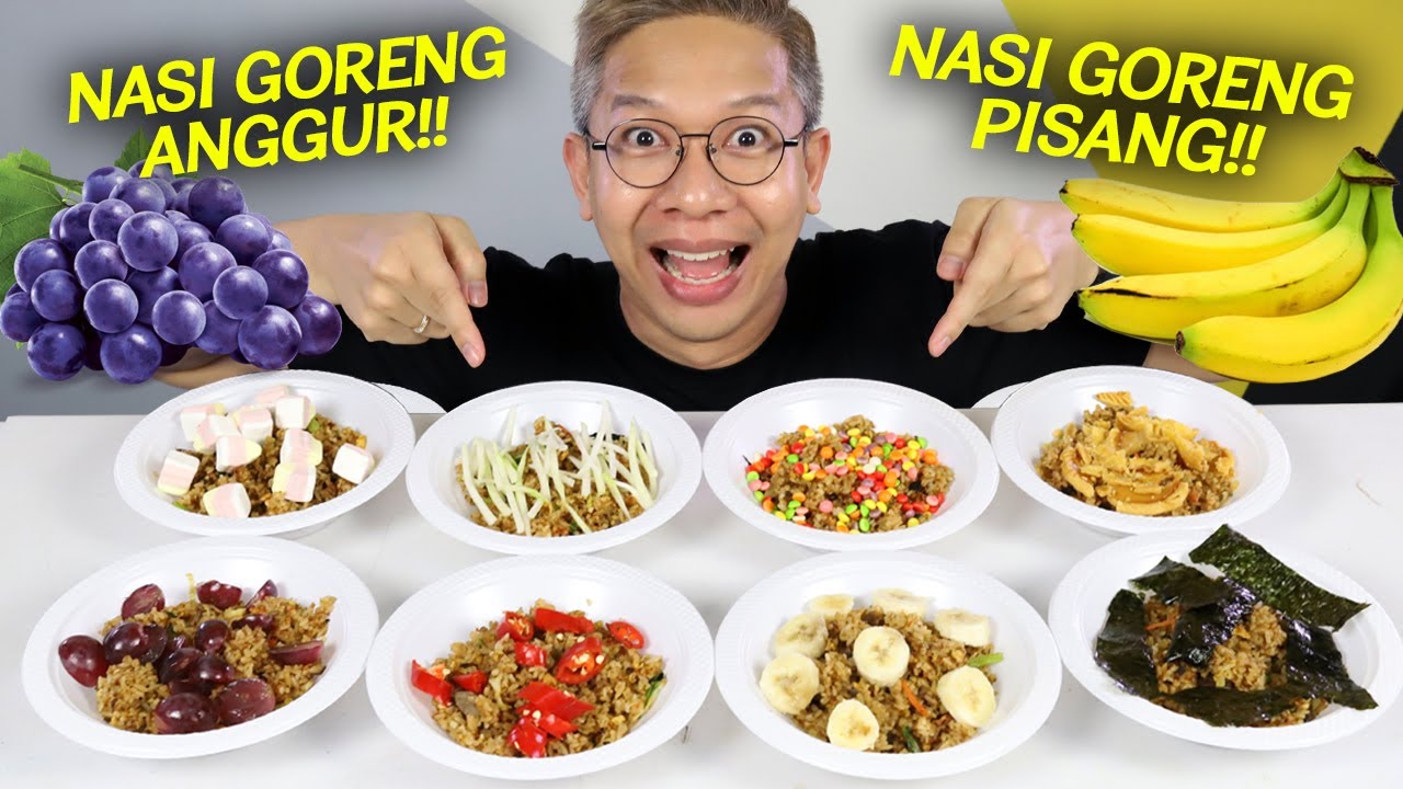 JANGAN SAMPAI SALAH PILIH NASI GORENG DENGAN TOPPING TERANEH!!