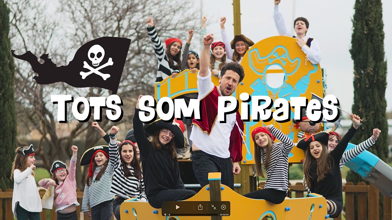 LA COLLA PIRATA - TOTS SOM PIRATES amb Trobadorets i #elteatreduca