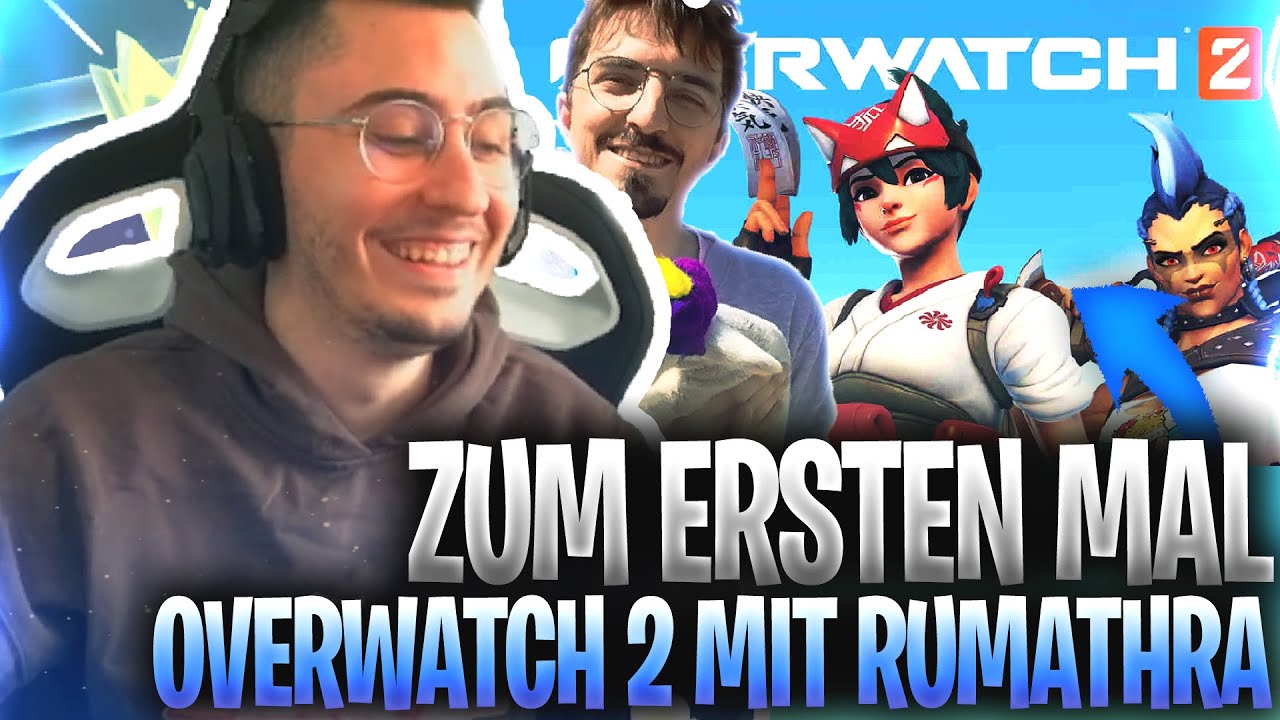 ZUM ERSTEN MAL OVERWATCH 2 MIT @Rumathra SPIELEN 🔫 REPAZ 👑