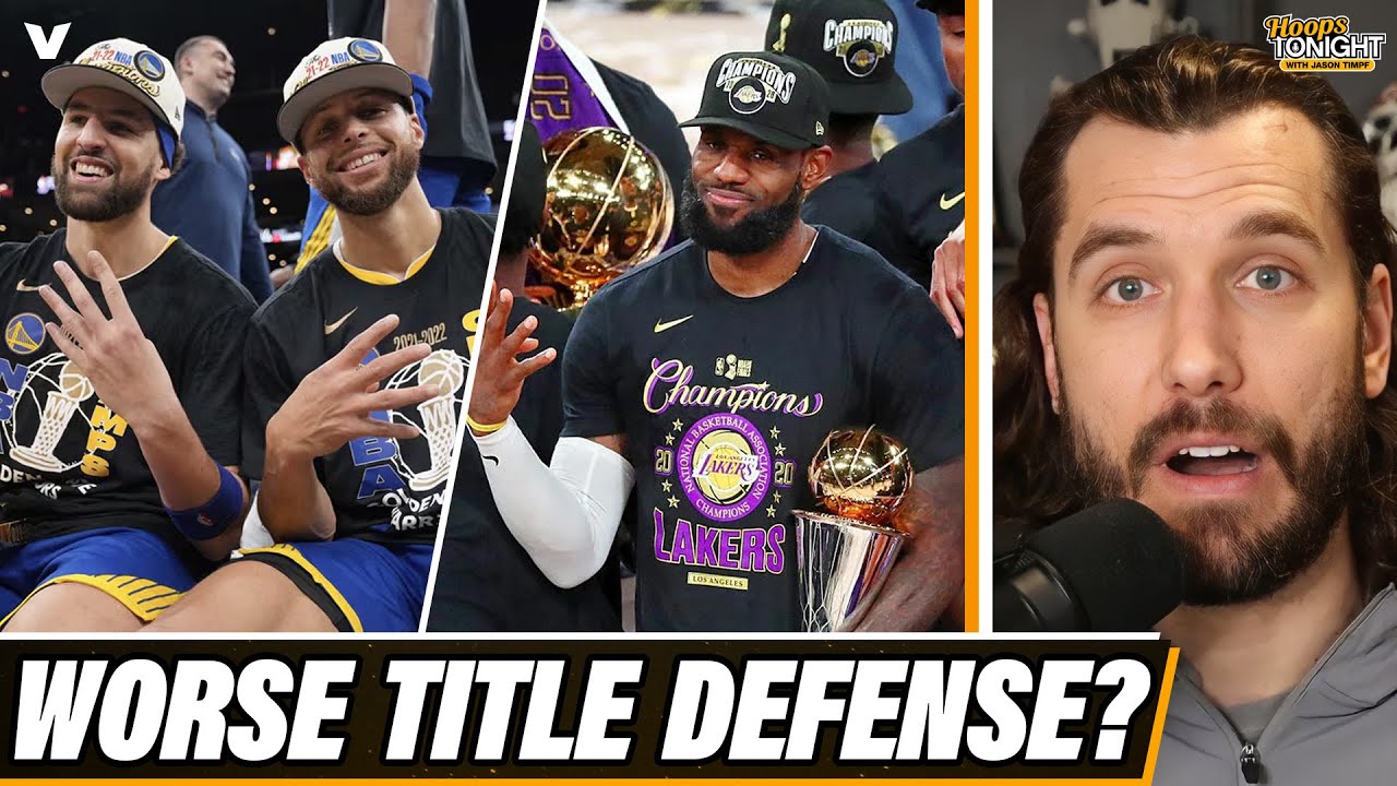 Worse NBA title defense: 2022 Warriors or 2020 Lakers?