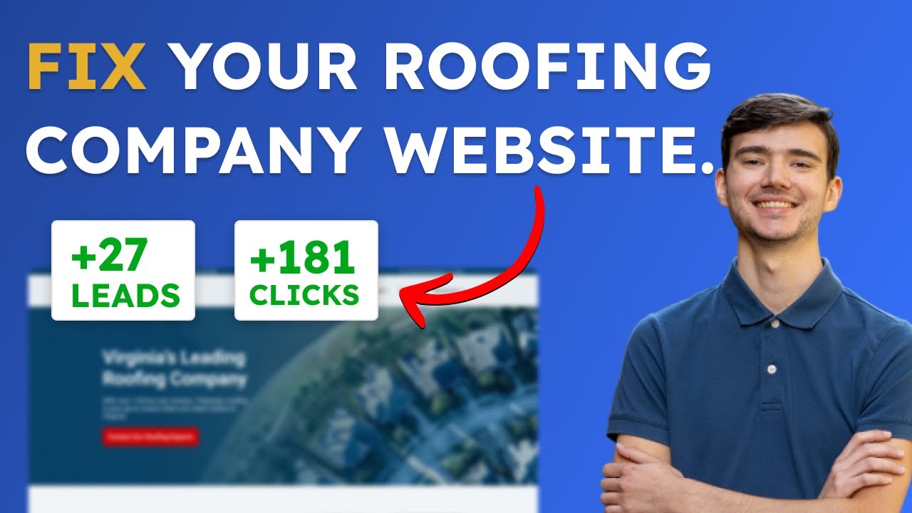 Roofing Companies, DON'T Make These Mistakes On Your Website - Roofer SEO and web design tips