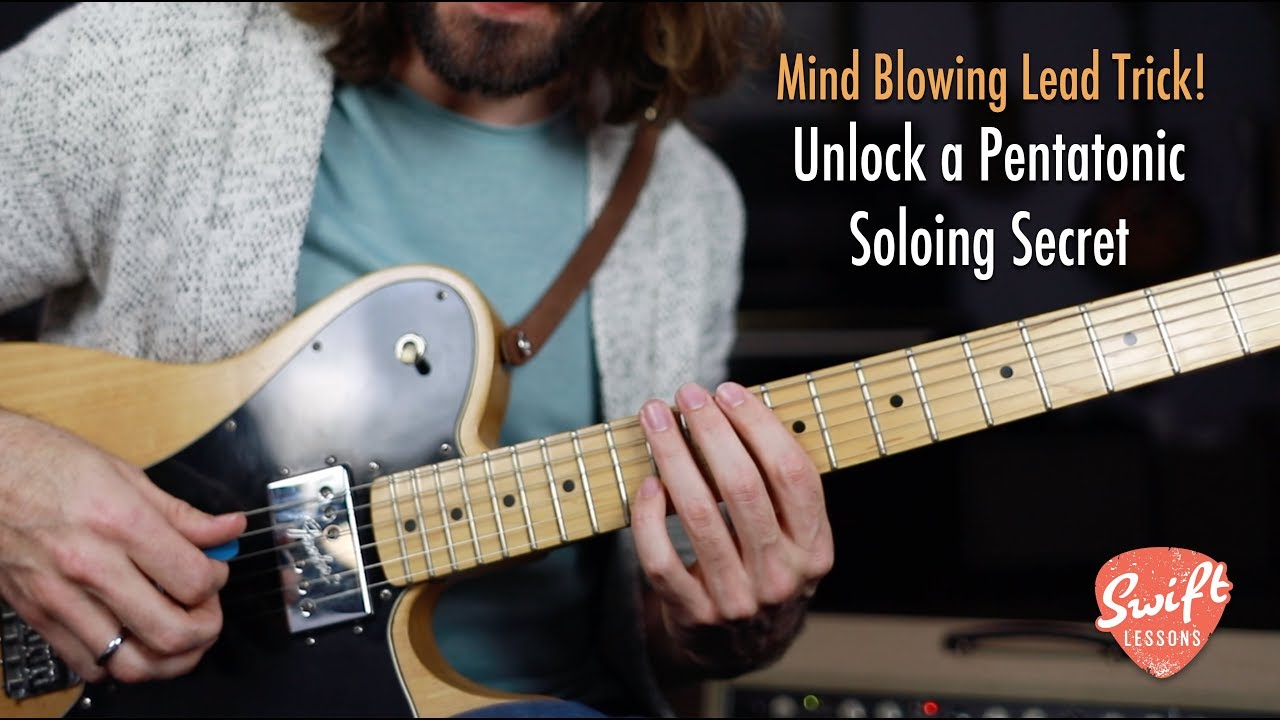 Mind Blowing Lead Guitar Trick! - Pentatonic Boxes for Major & Minor Soloing