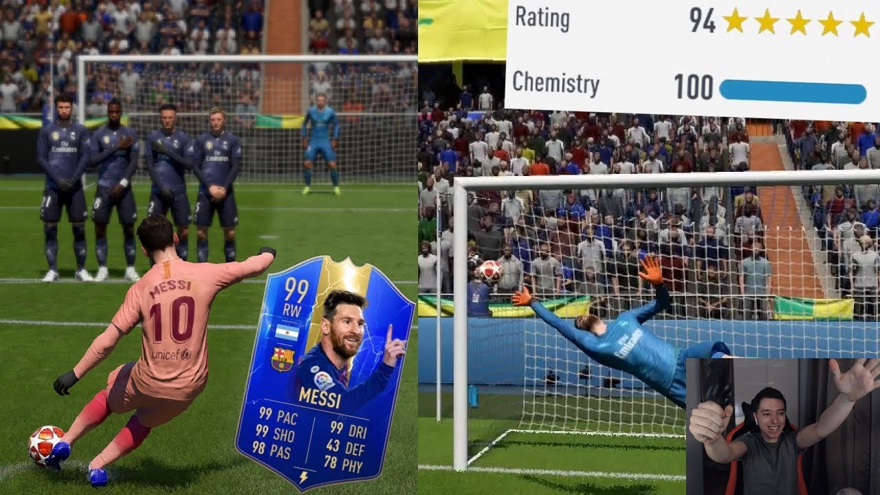 DRAFT SENZATIONAL DE 194 CU LIONEL MESSI TOTS !!! FIFA 19 ROMANIA !!!