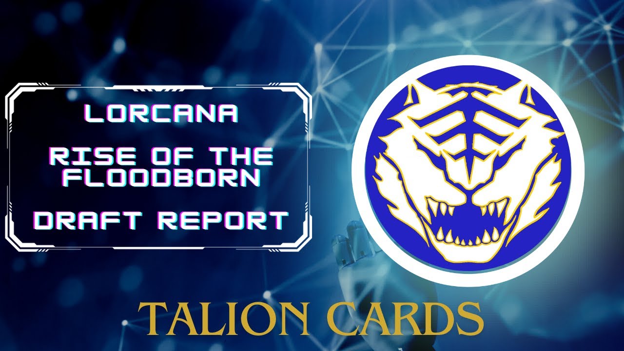 Disney Lorcana Rise of the Floodborn Draft!  3-0 Full Draft Analysis!