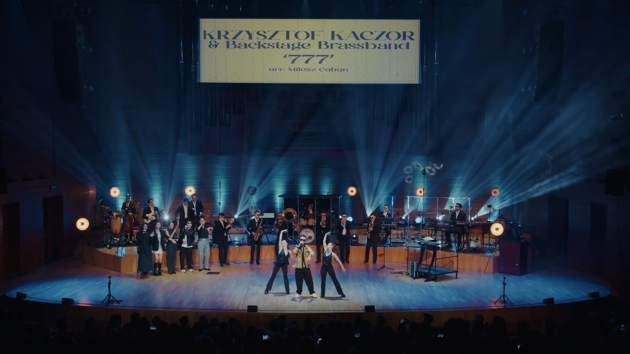 BACKSTAGE BRASSBAND x KRZYSZTOF KACZOR - Concert Live AM Katowice - 