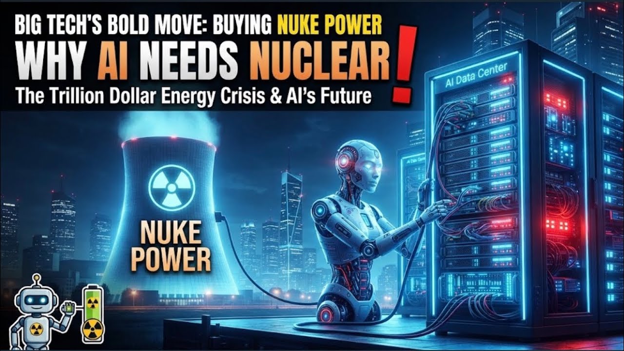 Dlaczego wielkie firmy technologiczne kupują energię jądrową dla sztucznej inteligencji 🤖