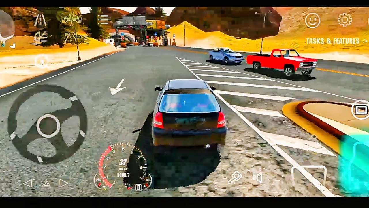 Axdrem car parking near long drive and become seen ZXC Gamer 🥵