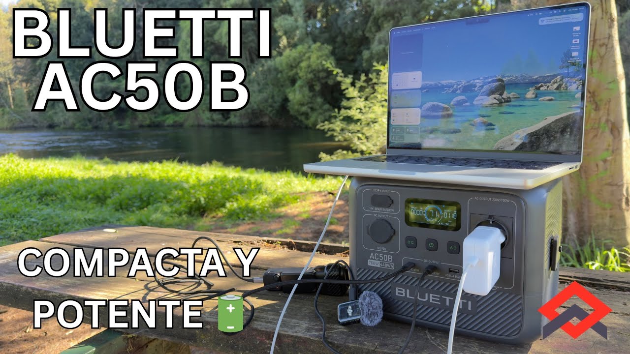 Bluetti AC50B – Energía confiable en cualquier lugar 🌍