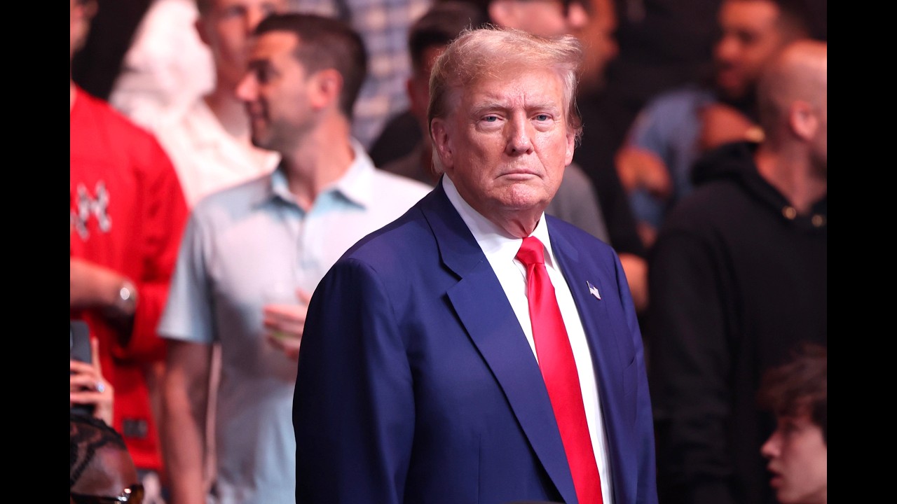 LIVE: Trump Attends UFC 237