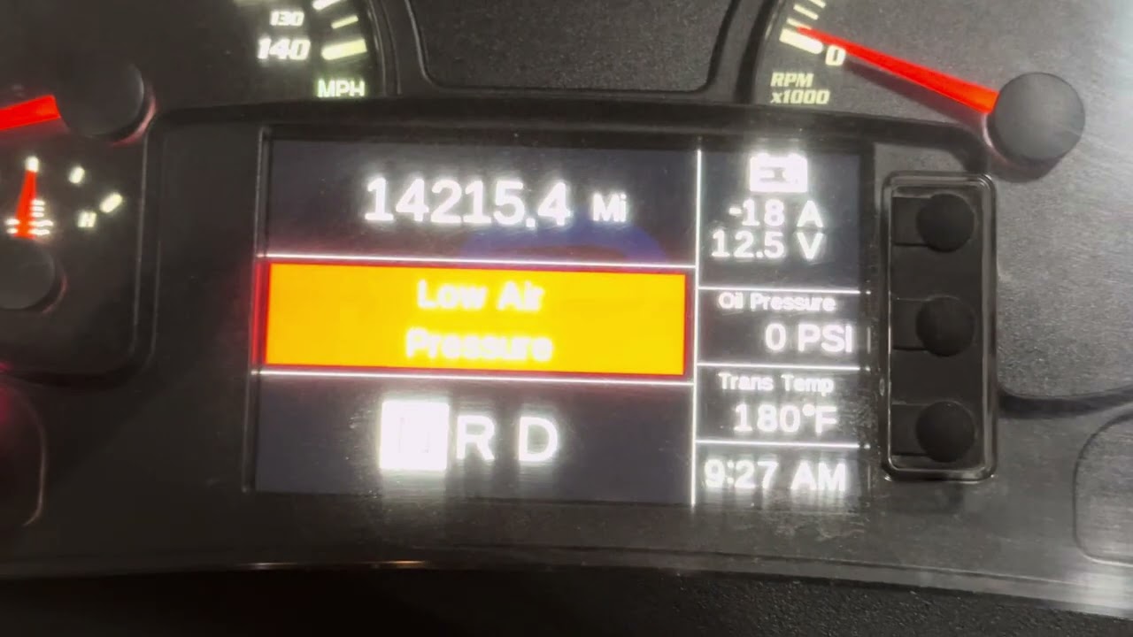 School Bus Air Leak Test