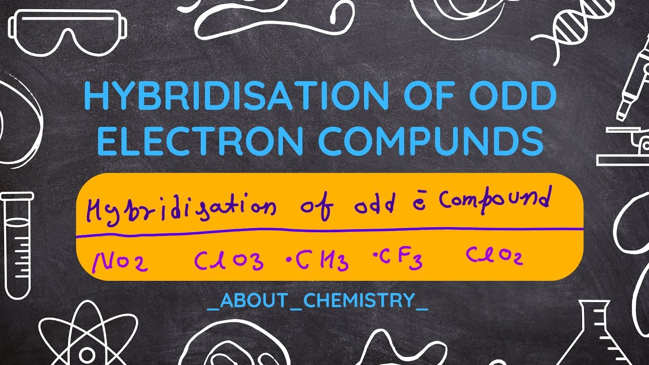 HYBRIDISATION IN ODD ELECTRON COMPOUNDS || NO2 ClO2 ClO3 ClO2- Clo3- etc || JEE | NEET || CHEMISTRY