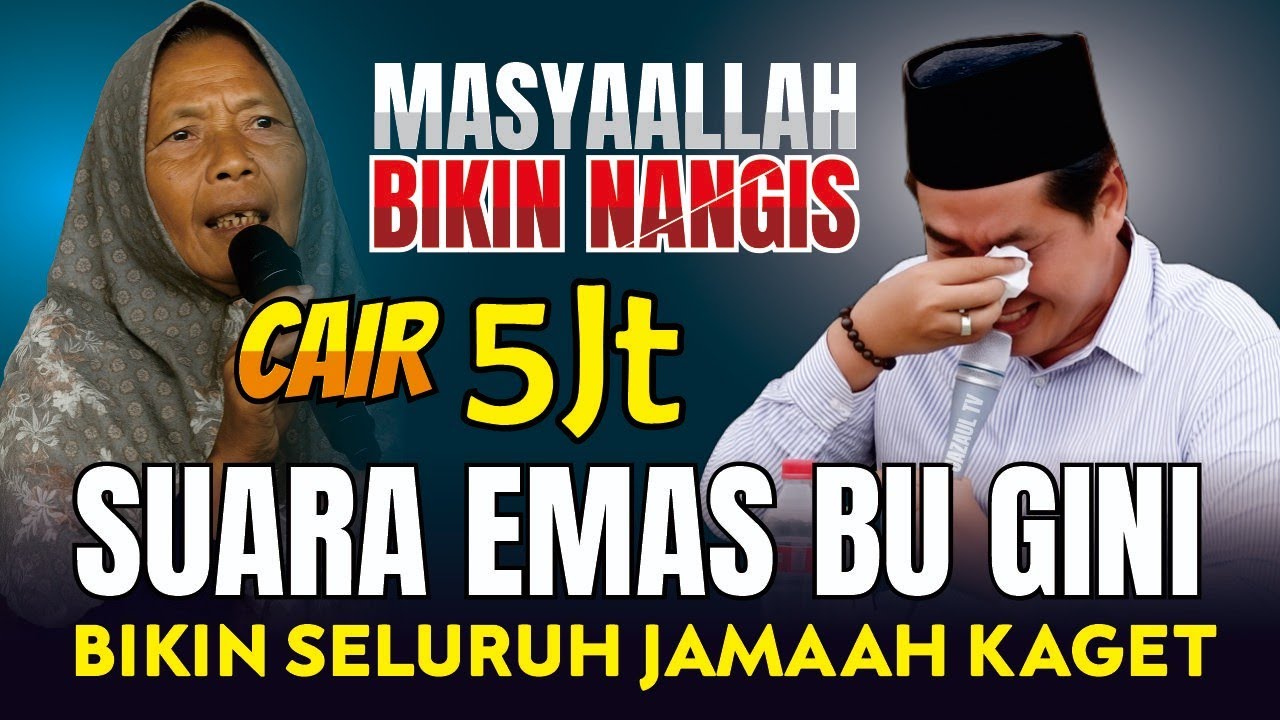 KH. ANWAR ZAHID SAMPAI MENETESKAN AIR MATA 5Jt Didepan Mata Karena Suara