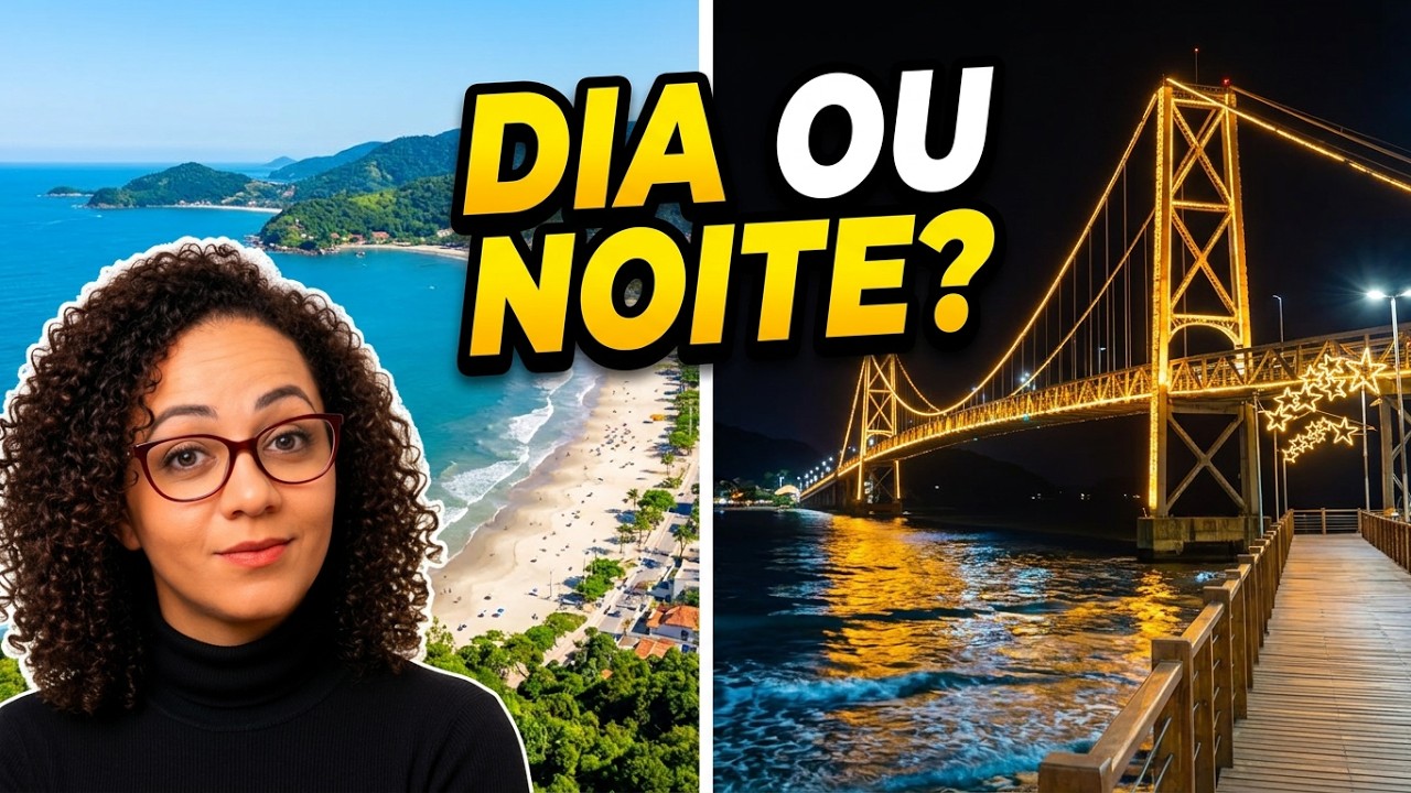 São Vicente à Noite e de Dia 🌙☀️ | Passeio Completo pela Orla, Ponte Pênsil e Praias 