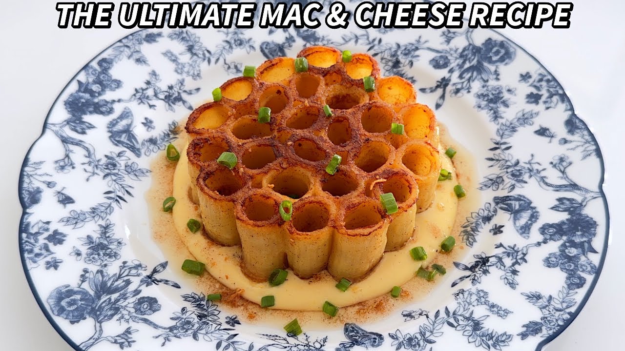 Я попытался приготовить макароны с сыром, как это делает шеф-повар с тремя звездами Мишлен.