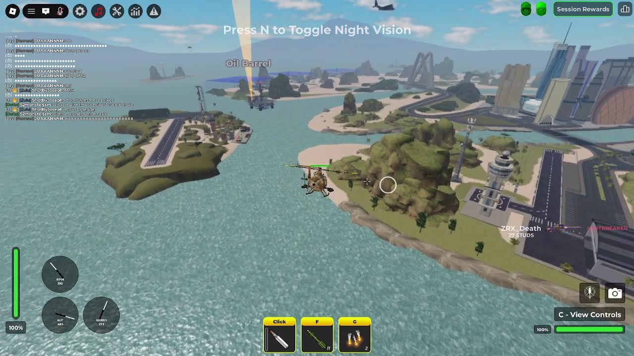 Destroying Noobs in War Tycoon ( 5v1 )