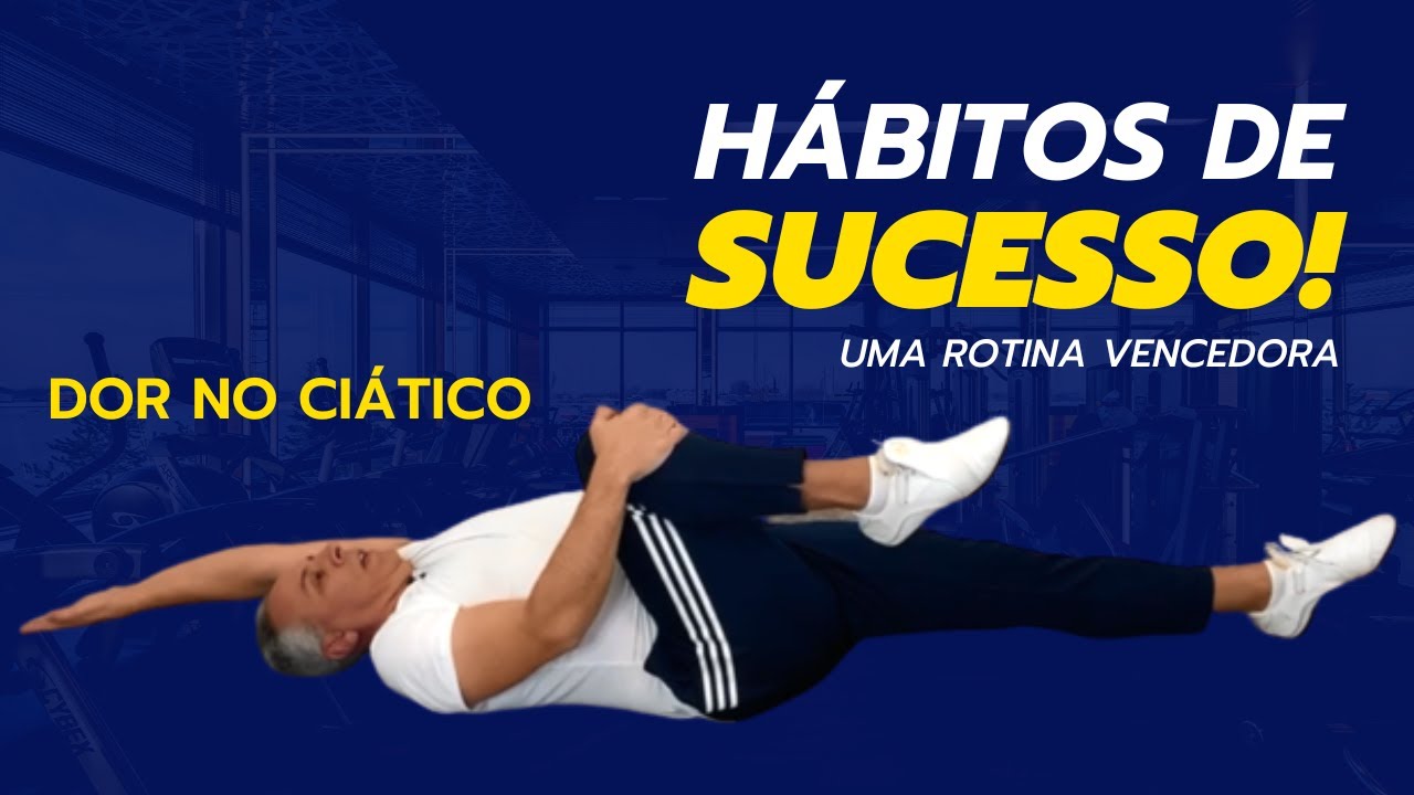 COMO NÃO SOFRER MAIS COM DOR NO CIÁTICO | Alongamento Fácil e Rápido com Excelente Resultado