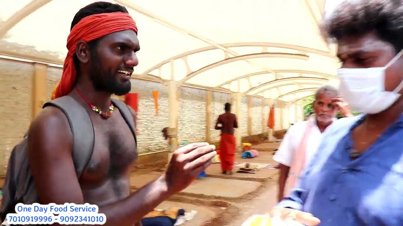 Apr 23 ஈசனின் கட்டளை படி சாதுக்கள் அன்னதானம் திருவண்ணாமலை One DayFood Service Tiruvannamalai