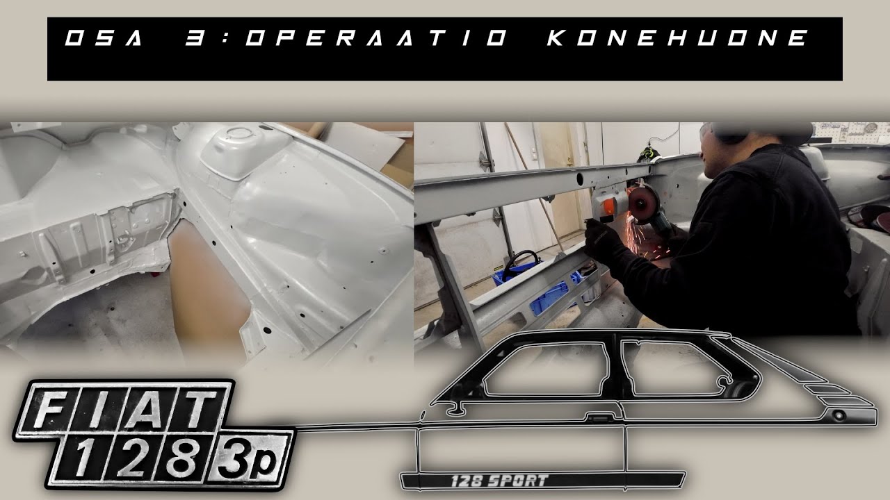 FIAT 128 3P | OSA 3 : OPERAATIO KONEHUONE | AUTOPROJEKTI