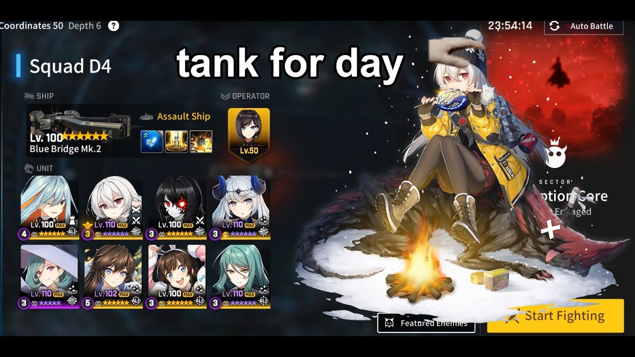 Counterside:PVE - Auto branch dive 50 with rearm Orca