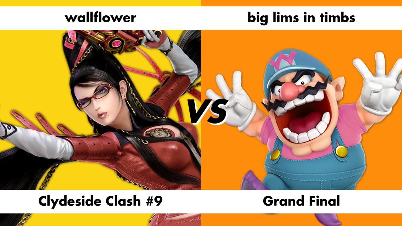 wallflower (Bayonetta) vs big lims in timbs (Wario) - Clydeside Clash 9 Grand Final