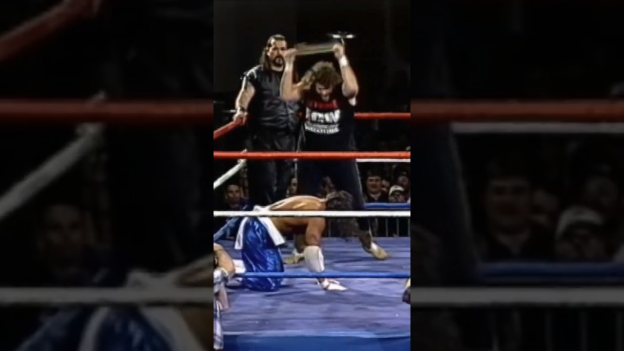 Cactus Jack vs. Sabu at ECW Holiday Hell 1995 #shorts #ECW