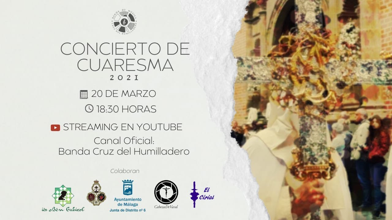 CONCIERTO DE CUARESMA 2021 | BM CRUZ DEL HUMILLADERO