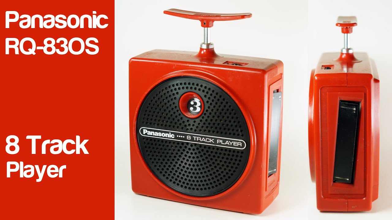 Panasonic RQ-83OS 8 Track Cartridge Tape Player