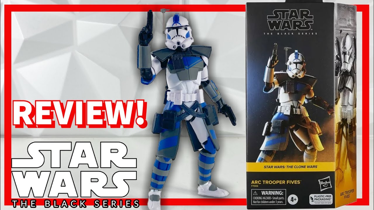 Star Wars The Black Series Arc Trooper Fives Review!