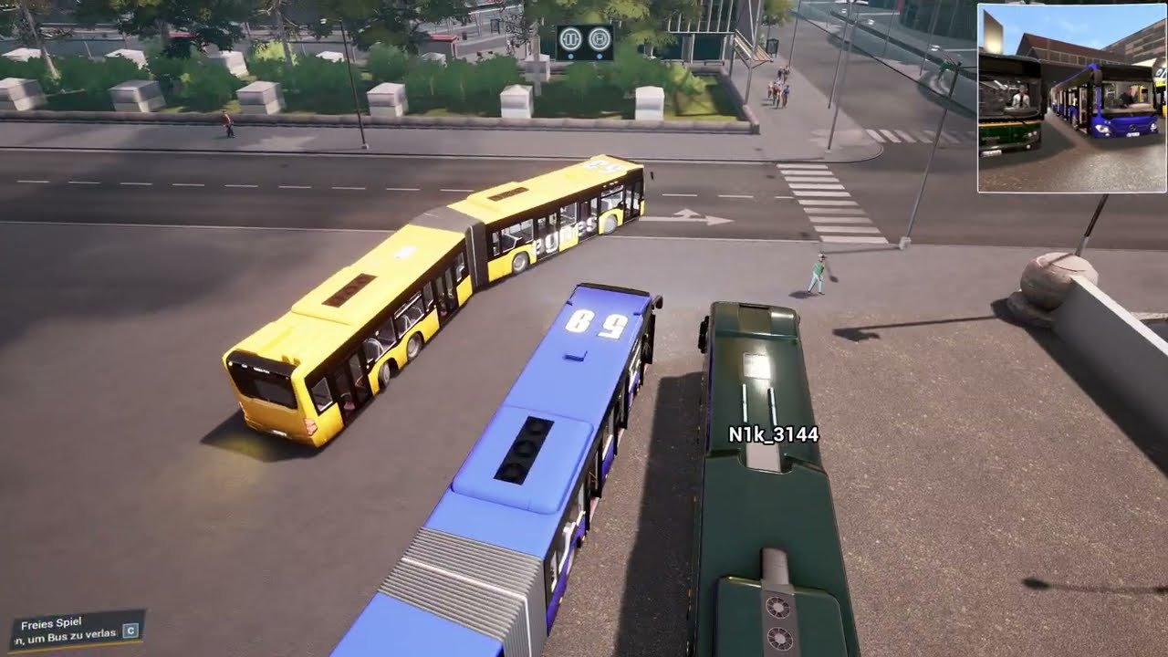 Bus Simulator 21--Capa City L durch die Stadt (mit SHADOW_GAMER_HD)
