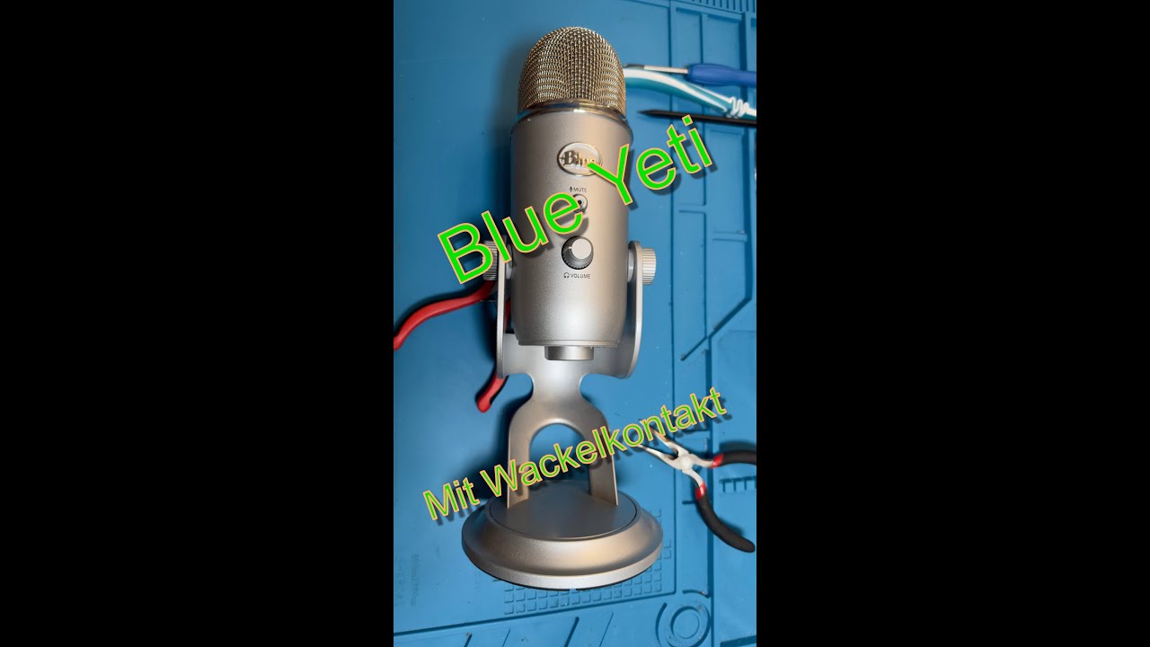 Ein Blue Yeti Mikrofon mit defektem USB Port. Kann ich es reparieren?