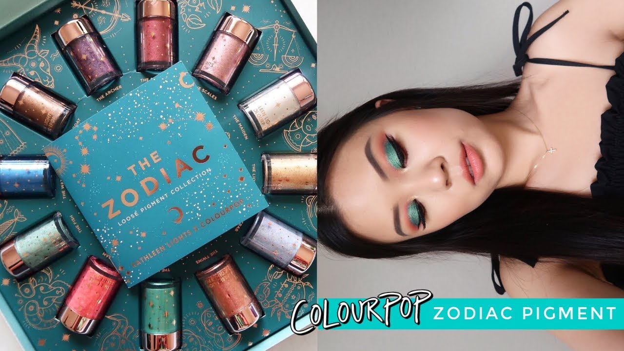 COLOURPOP ZODIAC PIGMENTS ⋆ 3 Looks, Review + Comparisons!