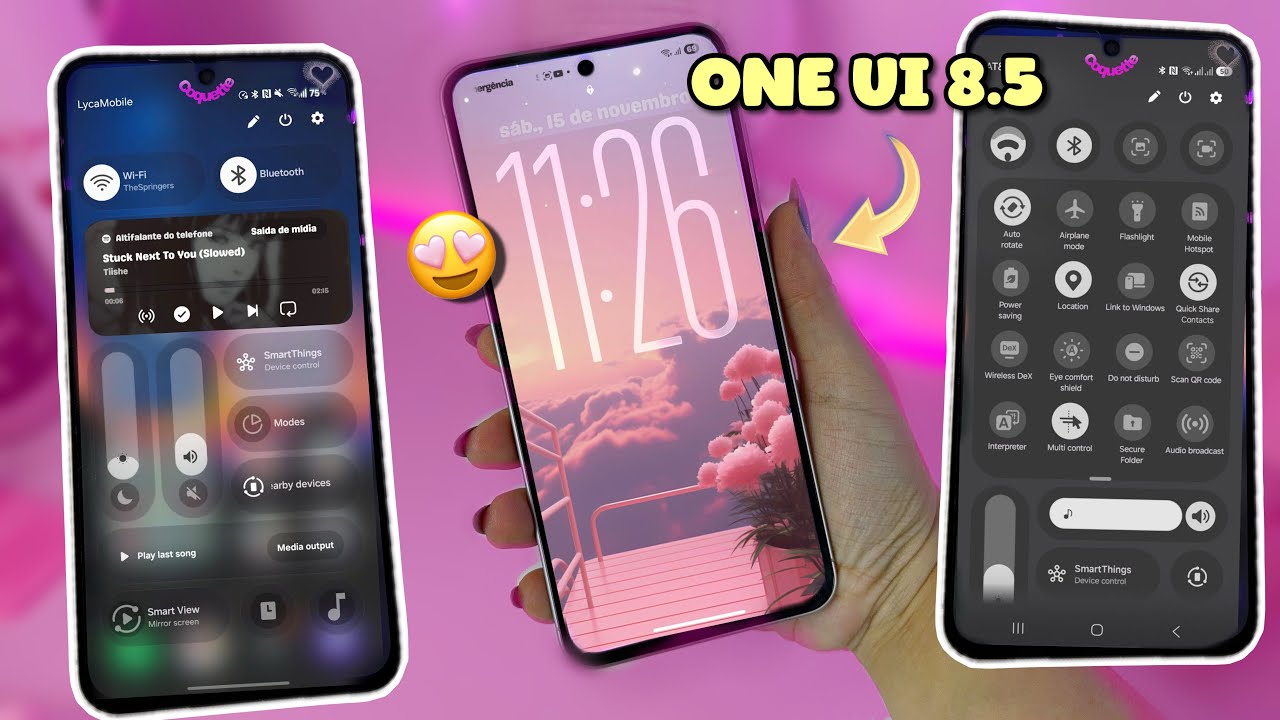 🤩 ONE UI 8.5! NOVA DATA, MUDANÇAS E LISTA DE CELULAR QUE VÃO RECEBER
