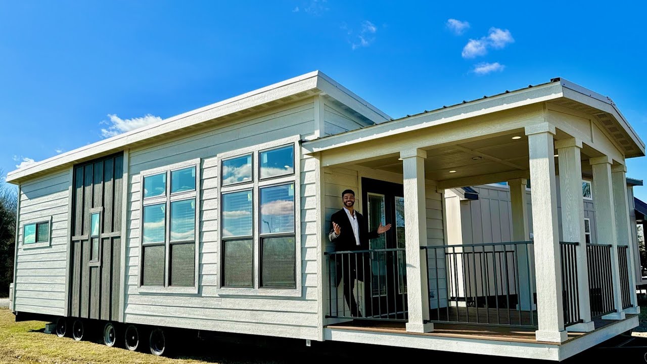 CRAFTSMAN BUNGALOW tiny home – contemporary style SINGLE LEVEL