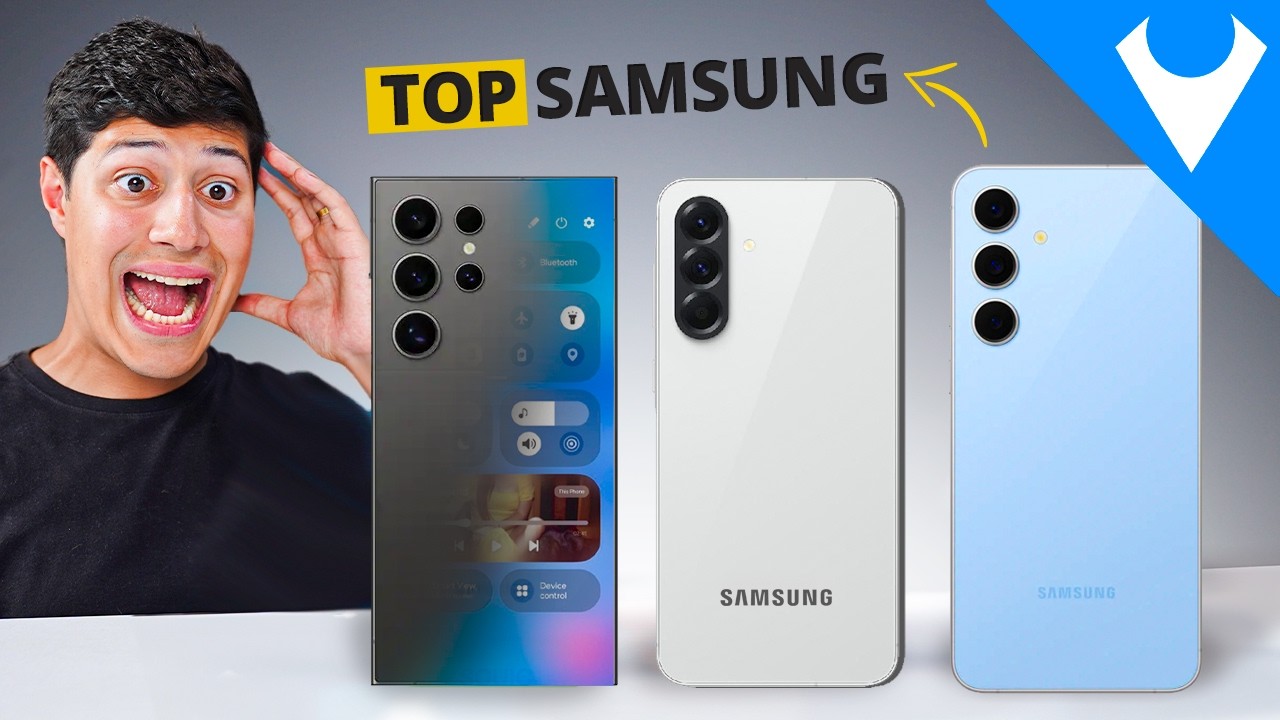 SEM D&Uacute;VIDA! 3 Melhores SAMSUNG para COMPRAR de R$1.800 a R$4.200 em 2025!