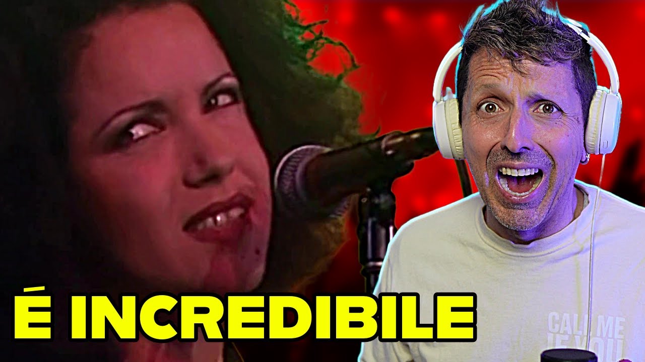 MATIA BAZAR TI SENTO live 87 | Antonella Ruggiero | veramente stupefacente | CANTAUTOR REACTION